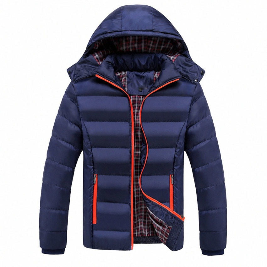 5XL Men Winter Jacket Warm Male Coats Fashion Thick Thermal Men