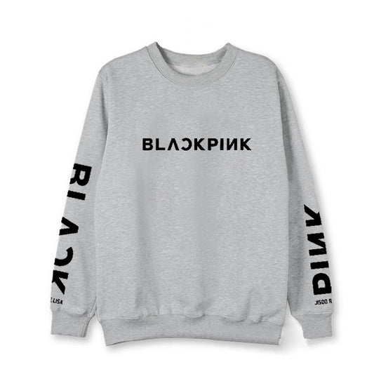 BLACKPINK Album Kpop Letters Printed Sweatshirt Hoodies