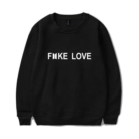 BTS Hoodies Women Kpop Fake Love Clothes Pullovers Casual Long Sleeve
