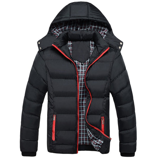5XL Men Winter Jacket Warm Male Coats Fashion Thick Thermal Men